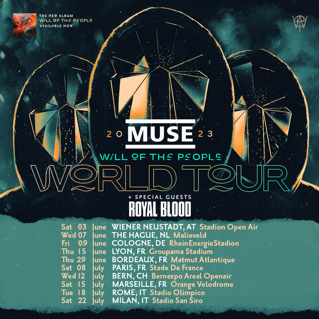 muse current tour setlist